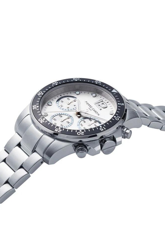 Pierre Cardin Graue Edelstahl-Kleideruhr by Pierre Cardin