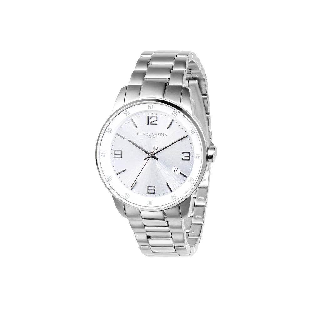 Pierre Cardin Graue Edelstahl-Kleideruhr by Pierre Cardin