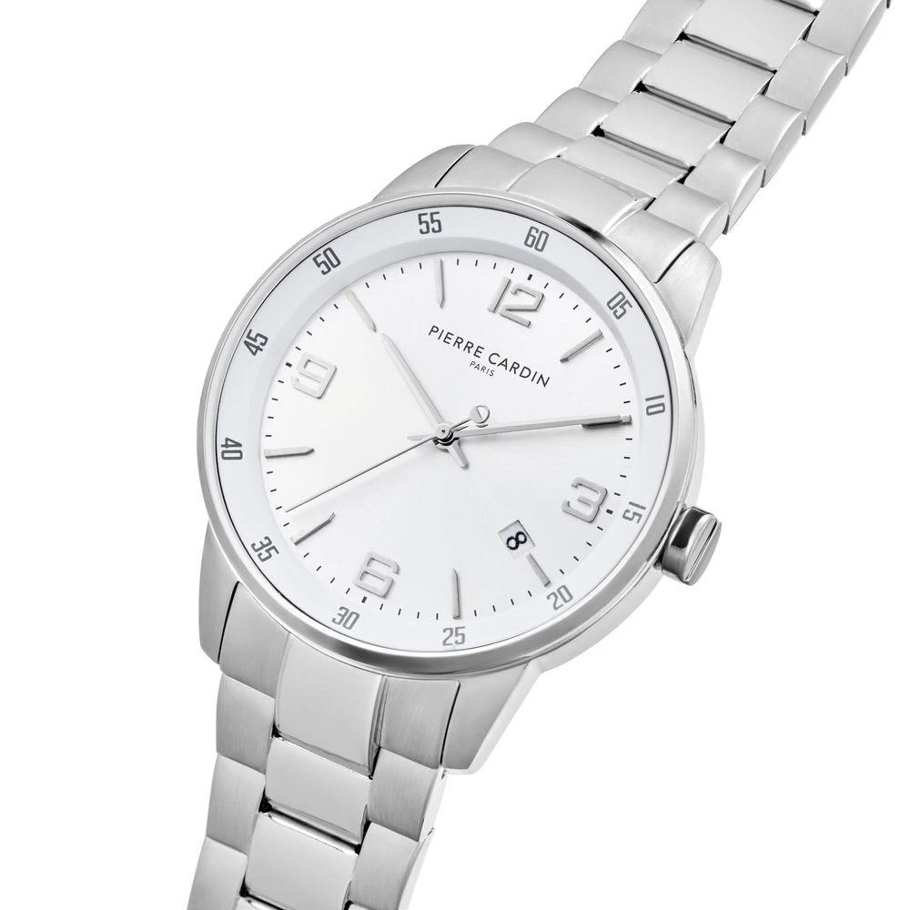 Pierre Cardin Graue Edelstahl-Kleideruhr by Pierre Cardin