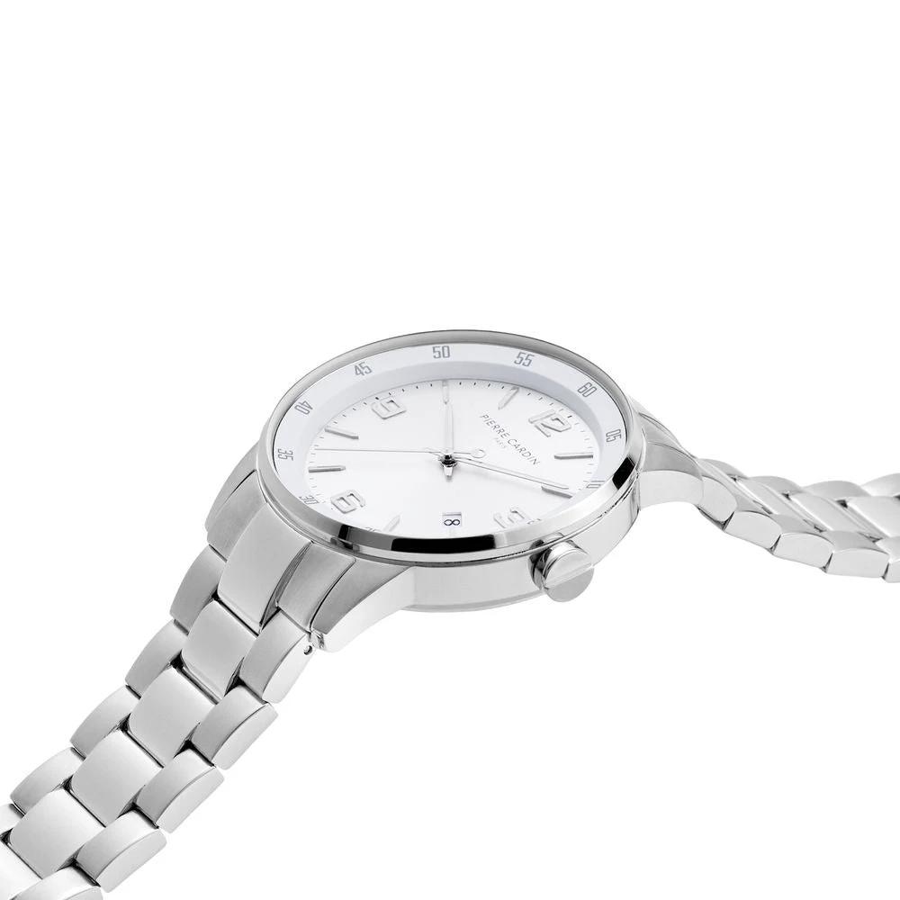 Pierre Cardin Graue Edelstahl-Kleideruhr by Pierre Cardin