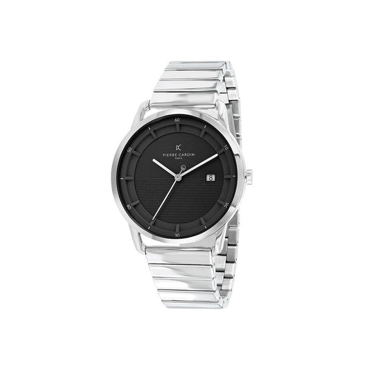 Pierre Cardin Graue Edelstahl-Kleideruhr by Pierre Cardin