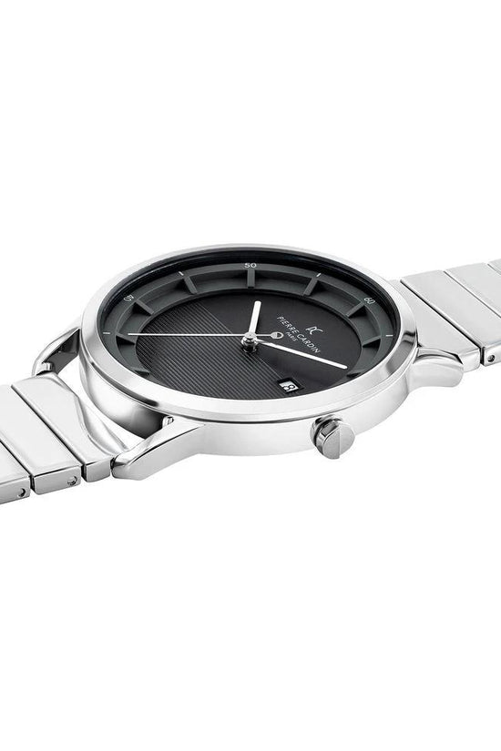 Pierre Cardin Graue Edelstahl-Kleideruhr by Pierre Cardin