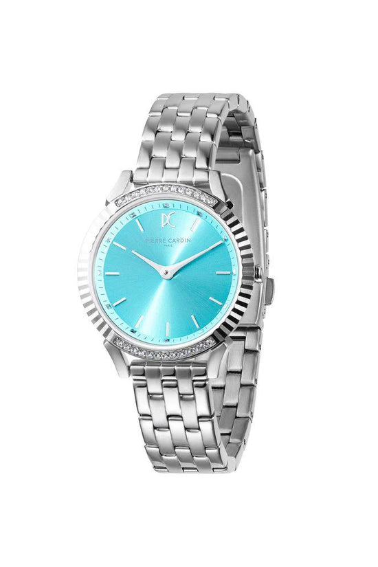 Pierre Cardin Graue Edelstahl-Armbanduhr by Pierre Cardin