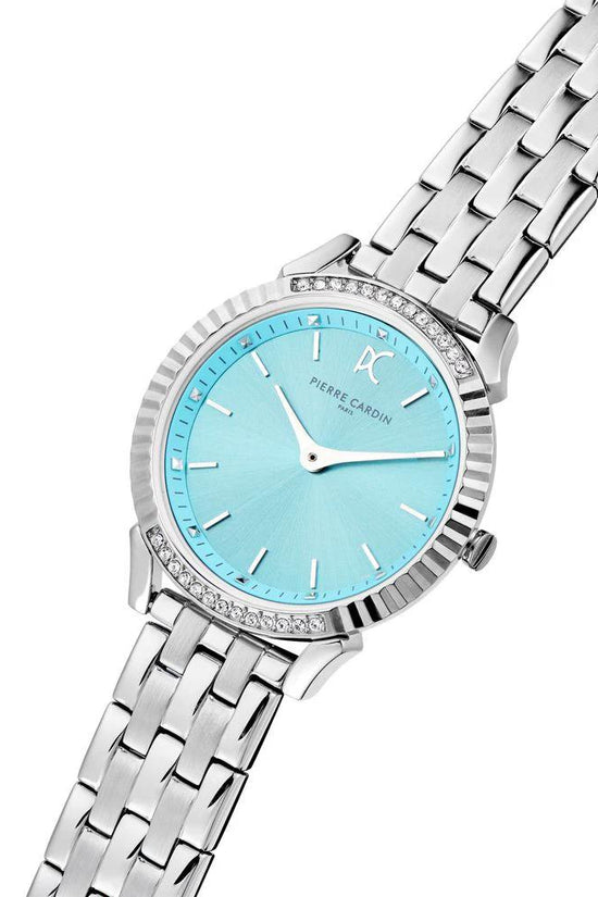 Pierre Cardin Graue Edelstahl-Armbanduhr by Pierre Cardin