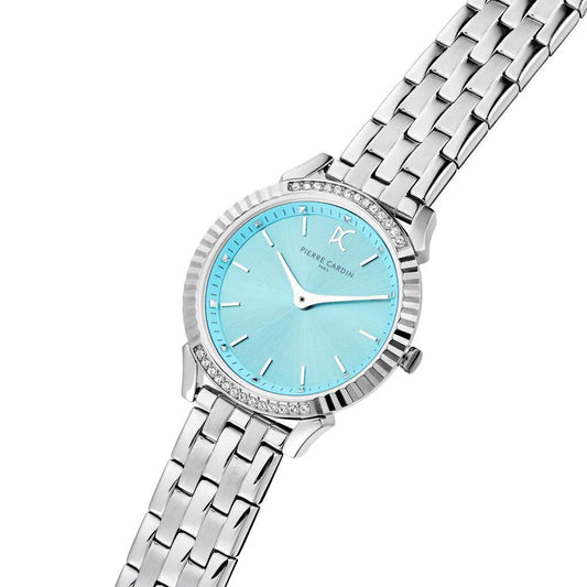 Pierre Cardin Graue Edelstahl-Armbanduhr by Pierre Cardin