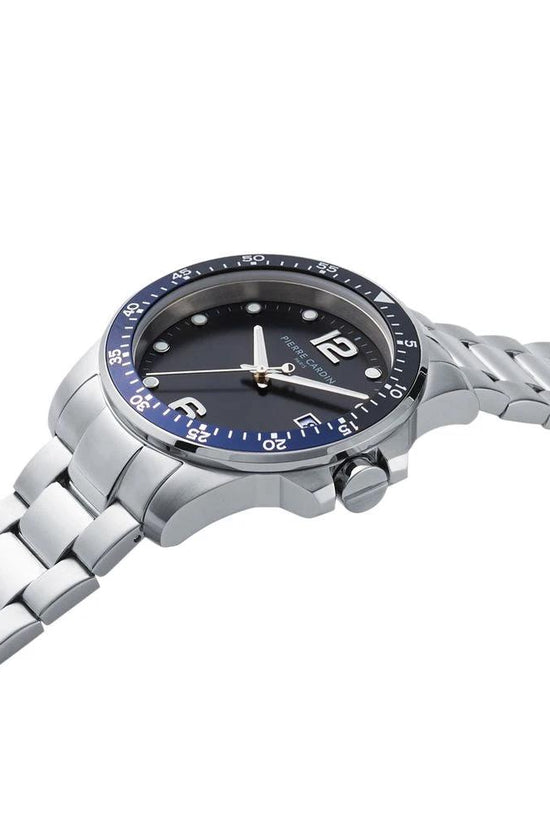 Pierre Cardin Graue Edelstahl-Kleideruhr by Pierre Cardin
