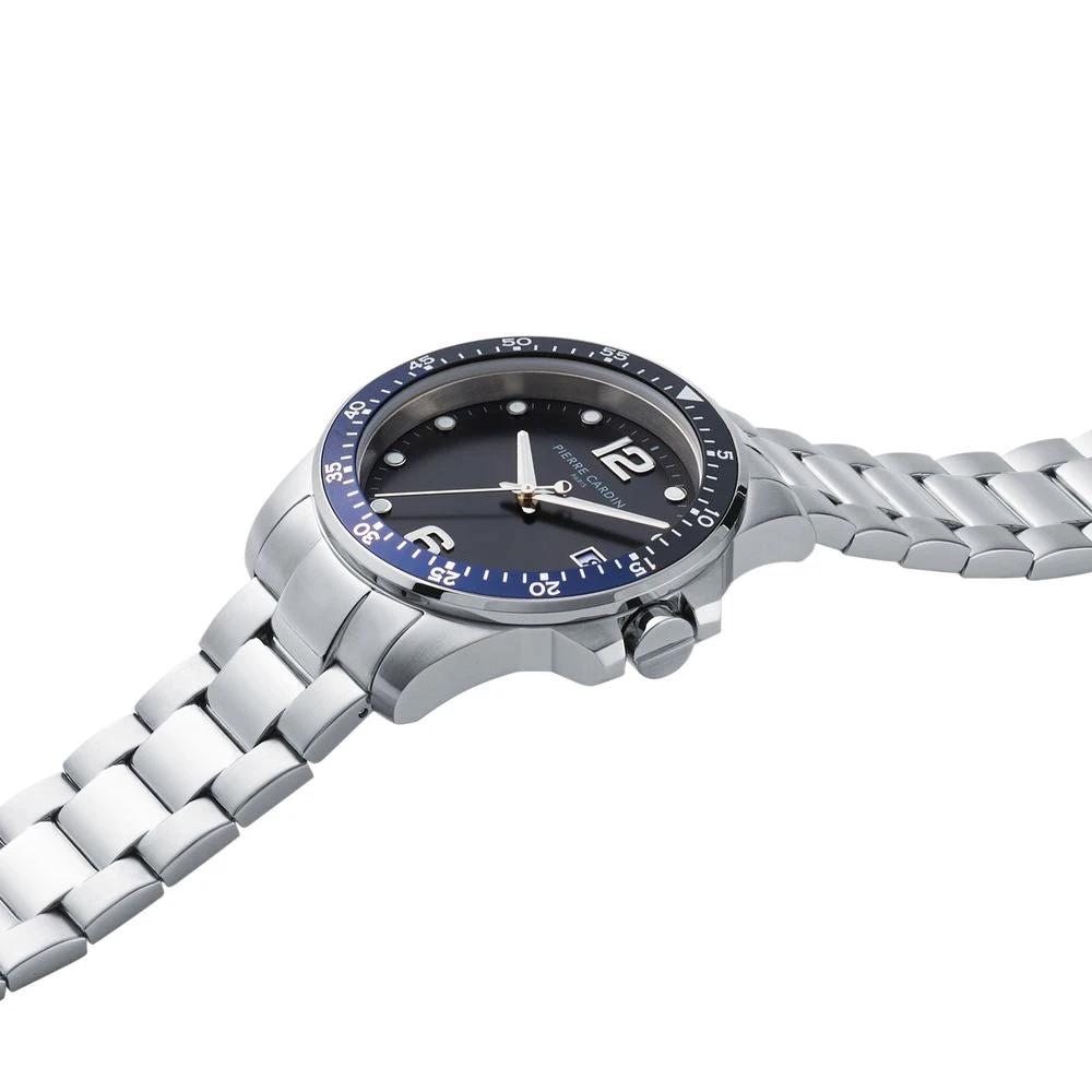 Pierre Cardin Graue Edelstahl-Kleideruhr by Pierre Cardin