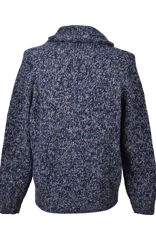 Brunello Cucinelli Blauer Wollcardigan by Brunello Cucinelli