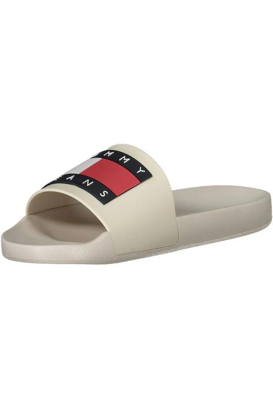 Tommy Hilfiger Beiger Herren-Slipper aus Polyurethan by Tommy Hilfiger