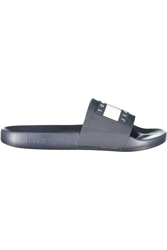 Tommy Hilfiger Blaue Herren-Slipper aus Polyurethan by Tommy Hilfiger