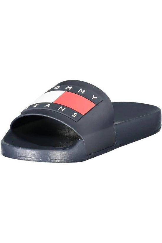 Tommy Hilfiger Blaue Herren-Slipper aus Polyurethan by Tommy Hilfiger