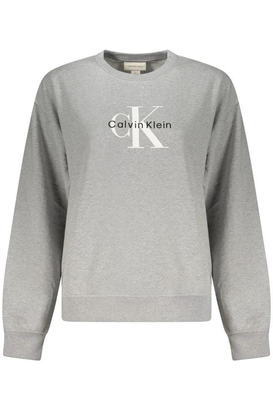 Calvin Klein Grigio Baumwoll-Sweatshirt für Damen by Calvin Klein