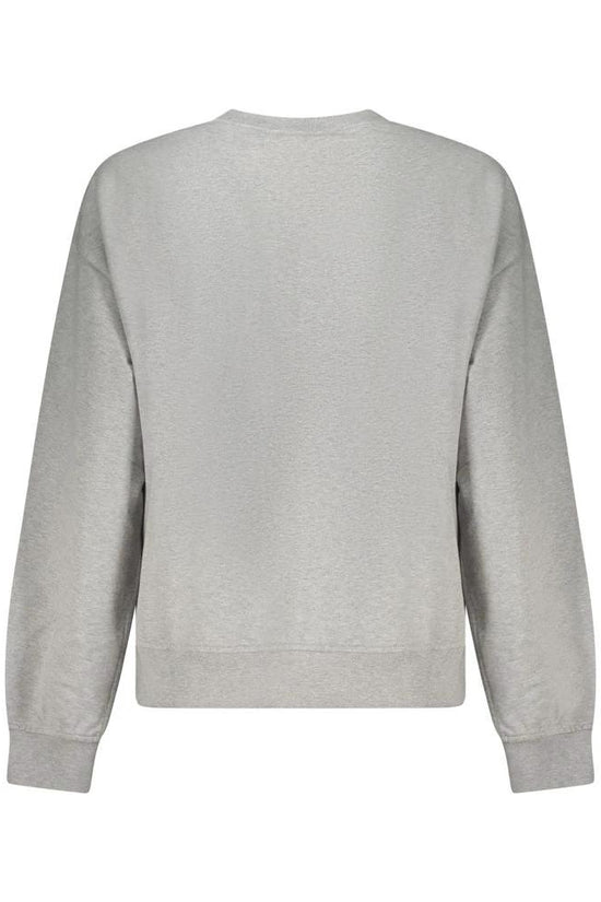 Calvin Klein Grigio Baumwoll-Sweatshirt für Damen by Calvin Klein