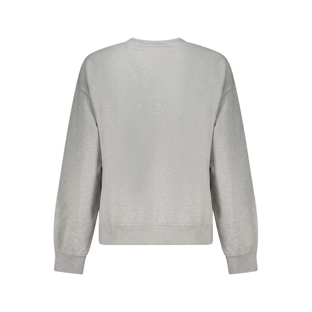 Calvin Klein Grigio Baumwoll-Sweatshirt für Damen by Calvin Klein