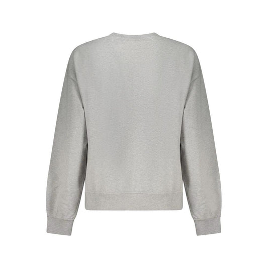 Calvin Klein Grigio Baumwoll-Sweatshirt für Damen by Calvin Klein