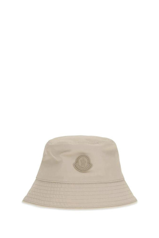 Moncler Beige Baumwoll-Eimerhut by Moncler