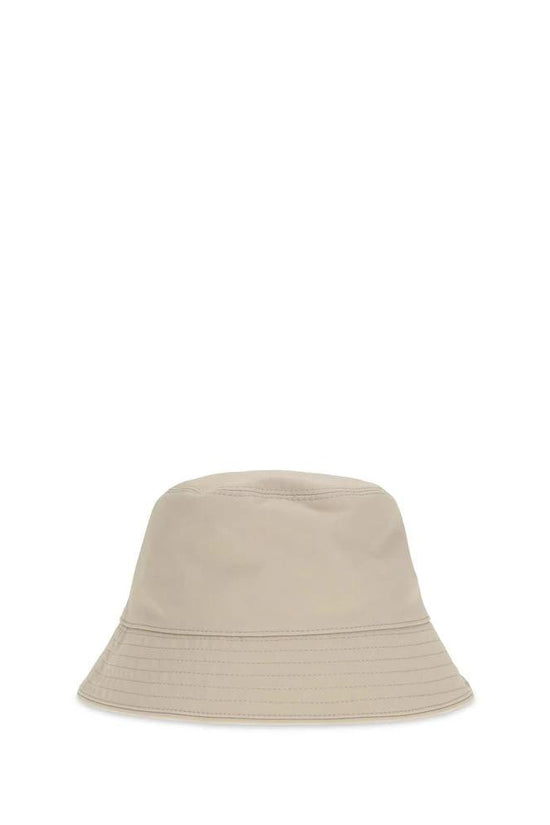 Moncler Beige Baumwoll-Eimerhut by Moncler