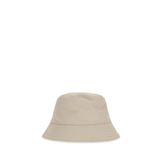 Moncler Beige Baumwoll-Eimerhut by Moncler
