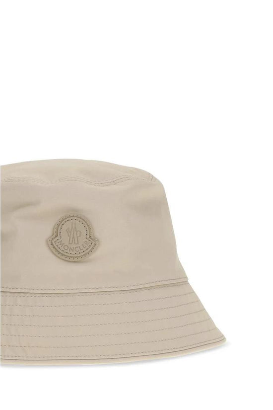Moncler Beige Baumwoll-Eimerhut by Moncler