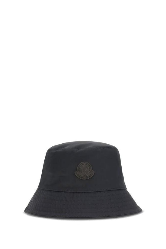 Moncler Blauer Baumwoll-Eimerhut by Moncler