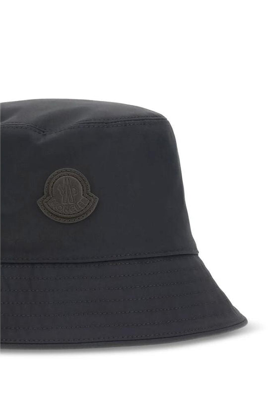 Moncler Blauer Baumwoll-Eimerhut by Moncler