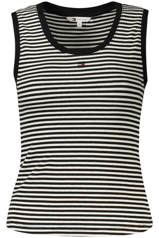 Tommy Hilfiger Schwarzes Baumwoll-Tanktop für Damen by Tommy Hilfiger
