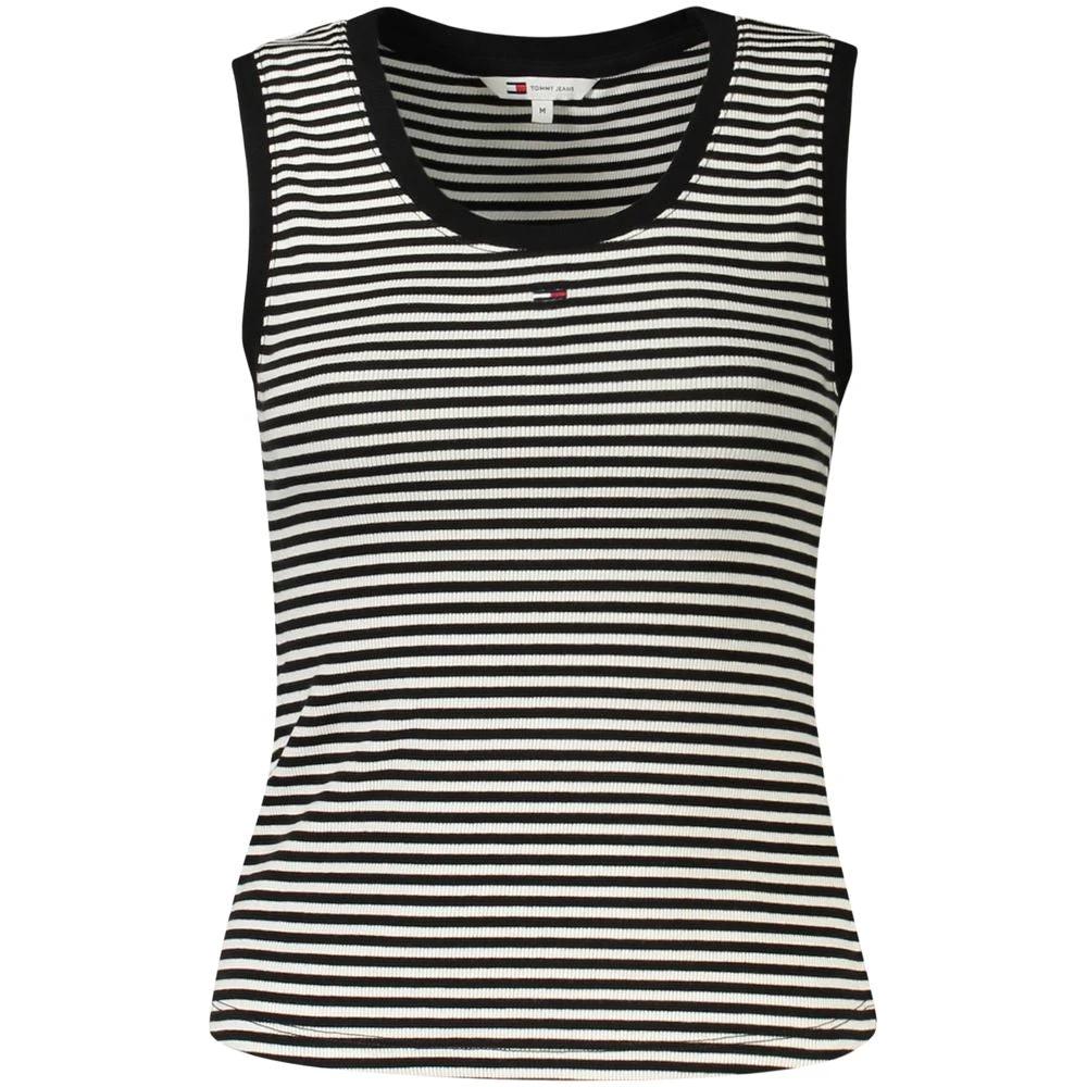 Tommy Hilfiger Schwarzes Baumwoll-Tanktop für Damen by Tommy Hilfiger
