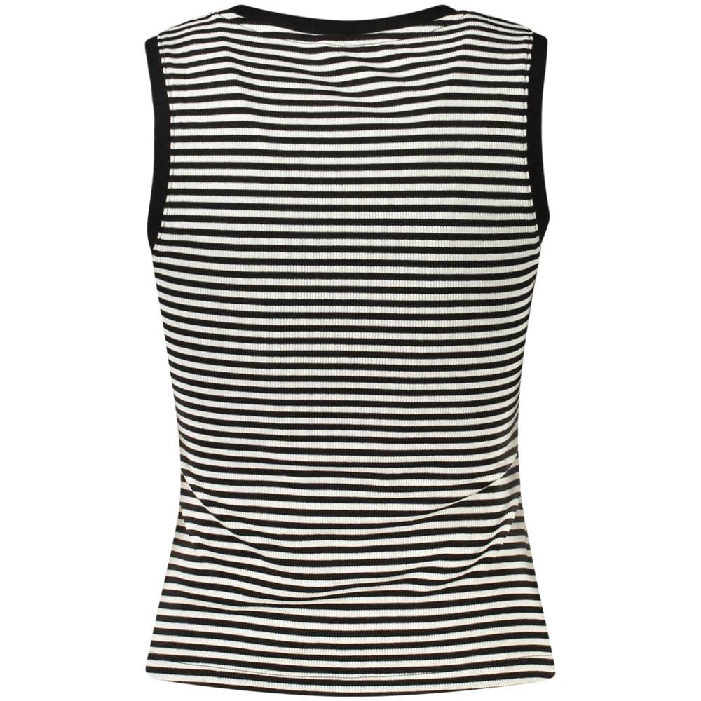 Tommy Hilfiger Schwarzes Baumwoll-Tanktop für Damen by Tommy Hilfiger