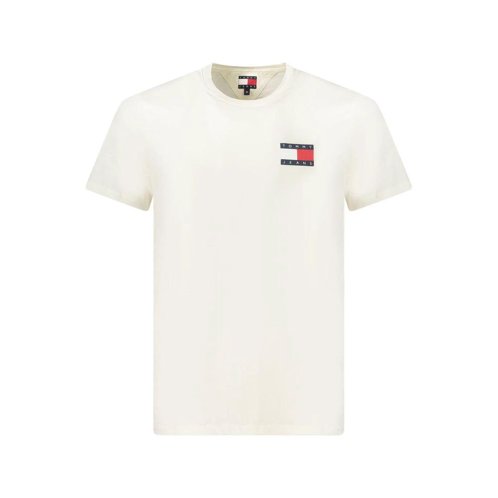 Tommy Hilfiger Weißes Herren-T-Shirt aus Baumwolle by Tommy Hilfiger