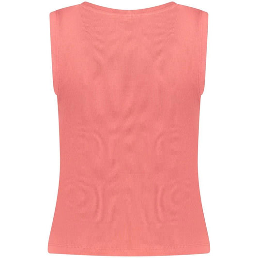 Tommy Hilfiger Damen-Tanktop aus rosafarbenem Baumwoll-Jersey by Tommy Hilfiger