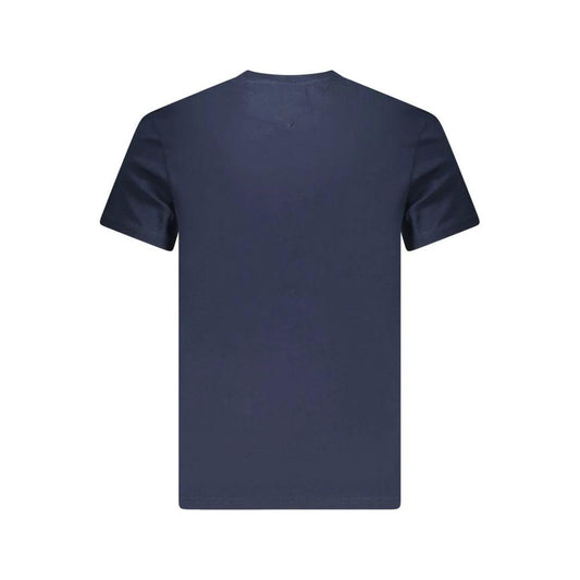Tommy Hilfiger Blaues Baumwoll-T-Shirt für Herren by Tommy Hilfiger