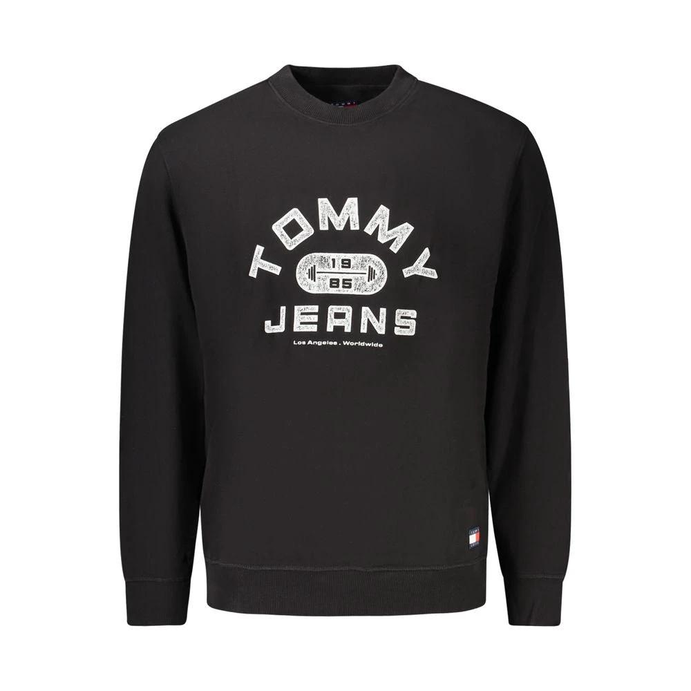Tommy Hilfiger Schwarzer Baumwoll-Sweatshirt für Herren by Tommy Hilfiger