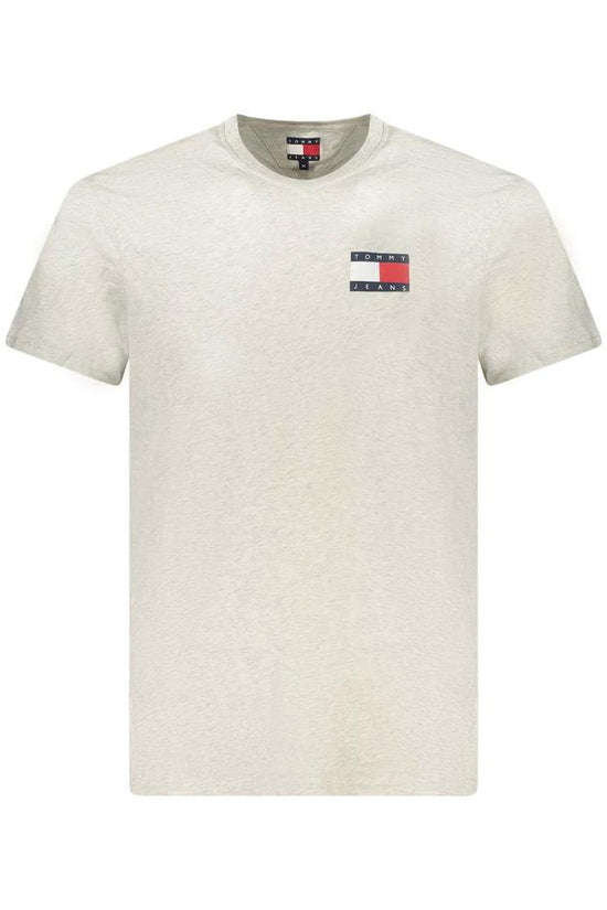 Tommy Hilfiger Grigio Baumwoll-T-Shirt für Herren by Tommy Hilfiger