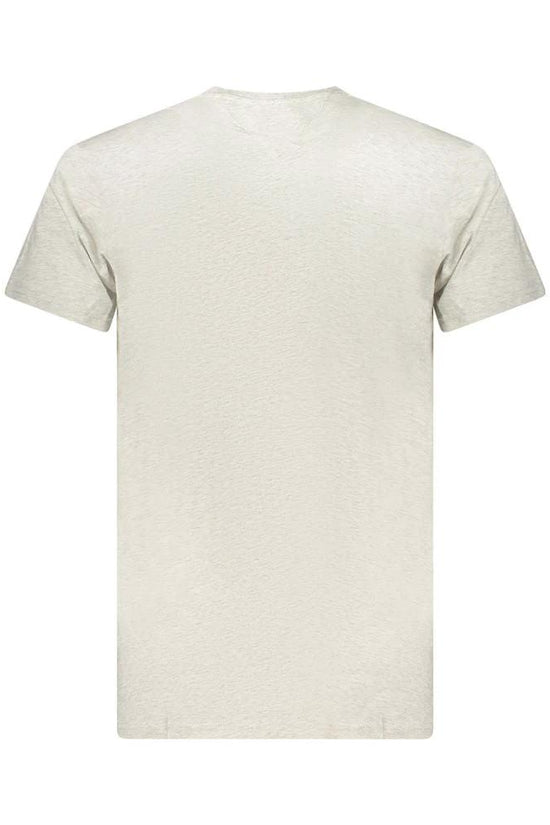 Tommy Hilfiger Grigio Baumwoll-T-Shirt für Herren by Tommy Hilfiger