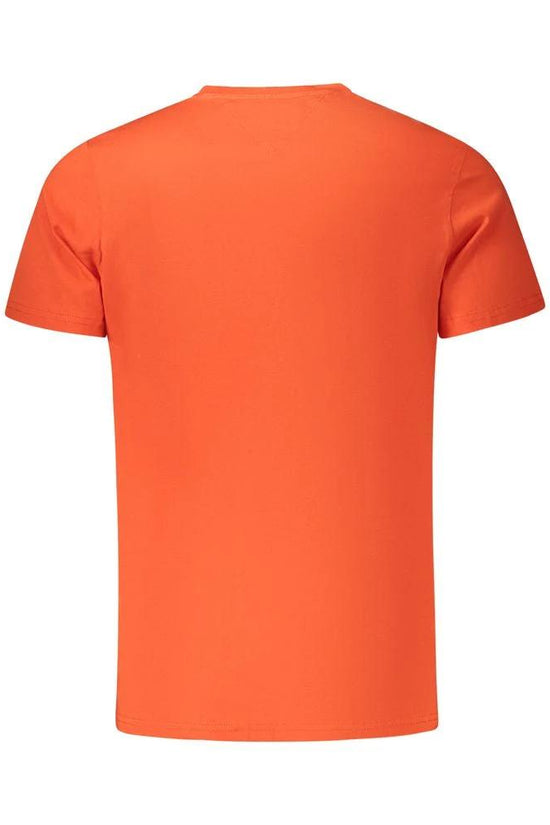 Tommy Hilfiger Arancione Baumwoll-T-Shirt für Herren by Tommy Hilfiger