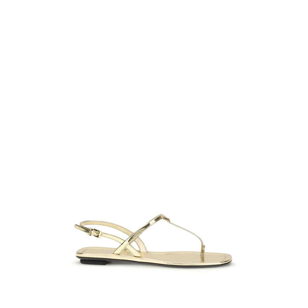 Prada Sandalen aus silbernem Kalbsleder Bos Taurus by Prada