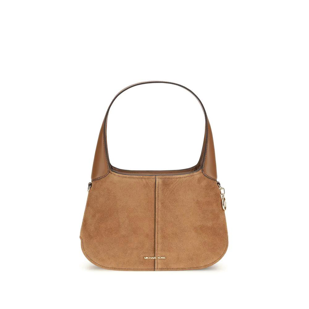 Michael Kors Beige Calf Leather Bos Taurus Shoulder Bag by Michael Kors