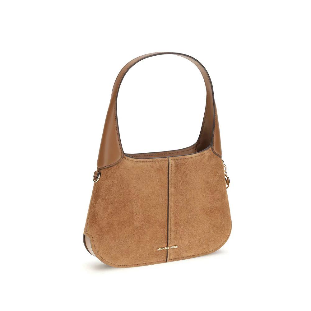 Michael Kors Beige Calf Leather Bos Taurus Shoulder Bag by Michael Kors