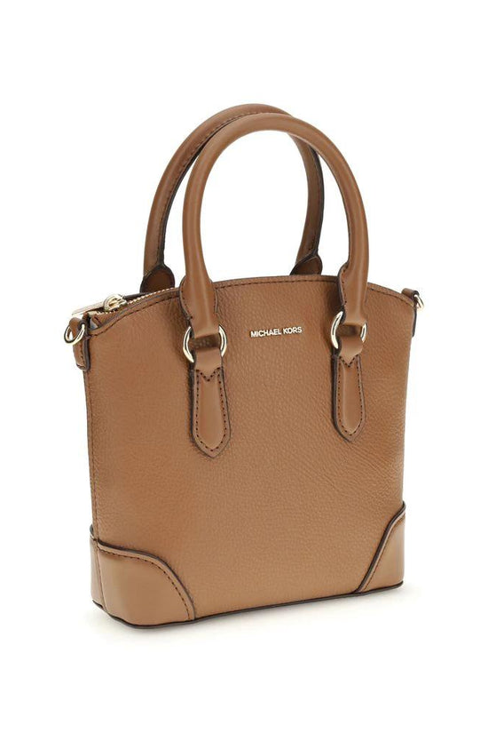 Michael Kors Beige Calf Leather Bos Taurus Handbag by Michael Kors