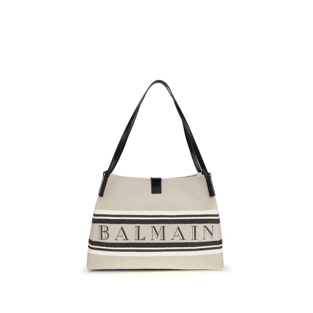 Balmain Multicolor Cotton Shoulder Bag by Balmain
