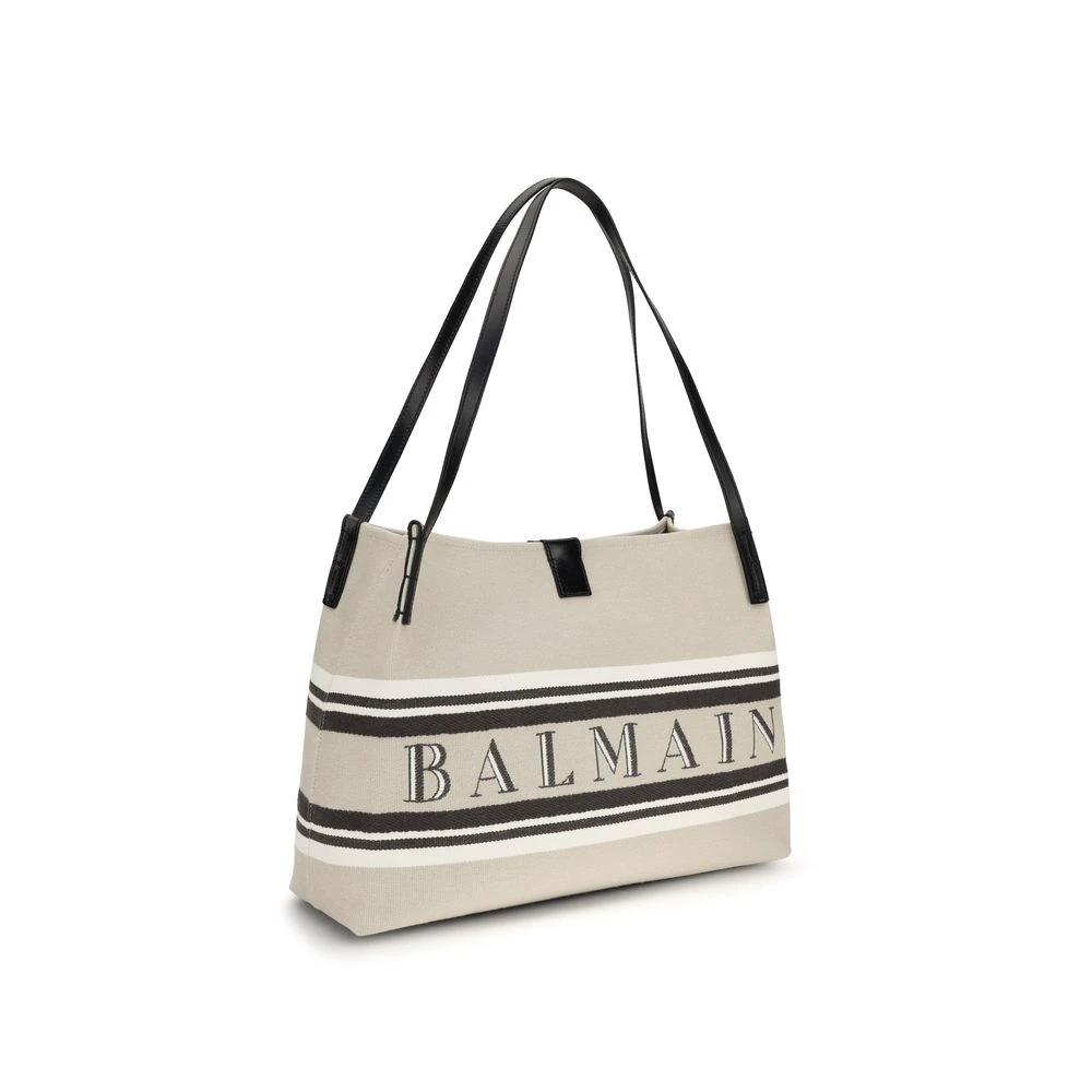 Balmain Multicolor Cotton Shoulder Bag by Balmain