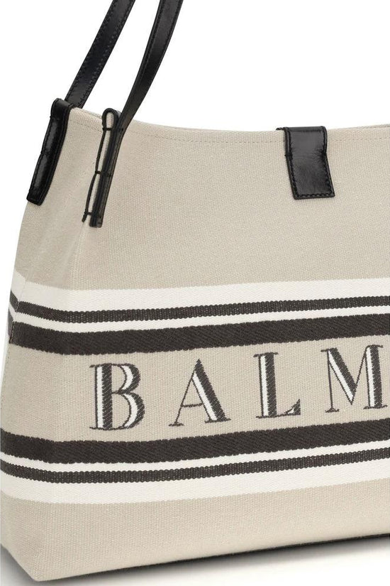 Balmain Multicolor Cotton Shoulder Bag by Balmain