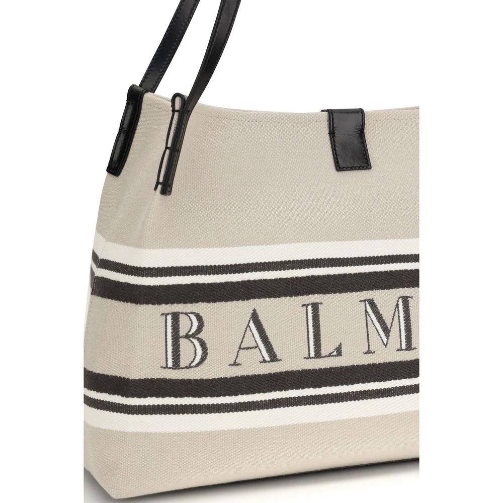 Balmain Multicolor Cotton Shoulder Bag by Balmain