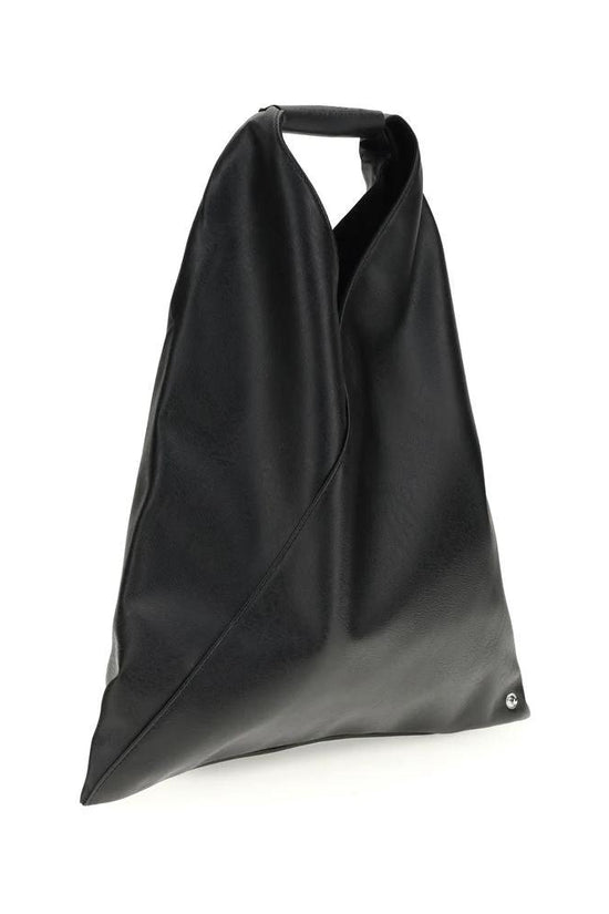 MM6 Schwarze Handtasche aus Polyethylen by MM6
