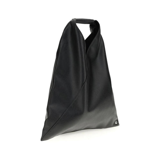 MM6 Schwarze Handtasche aus Polyethylen by MM6