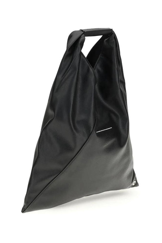 MM6 Schwarze Handtasche aus Polyethylen by MM6