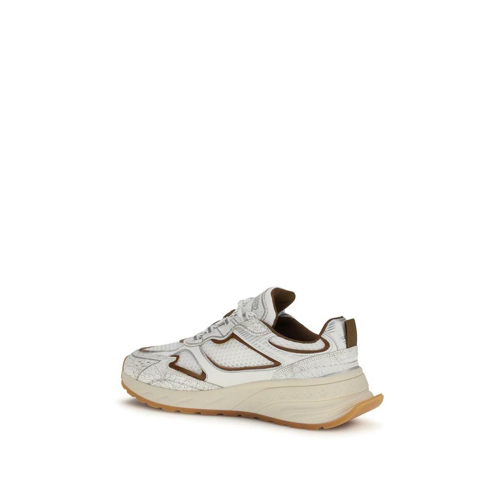 Dsquared² Weiße Bos Taurus Kalbsleder Athletic Sneaker by Dsquared²