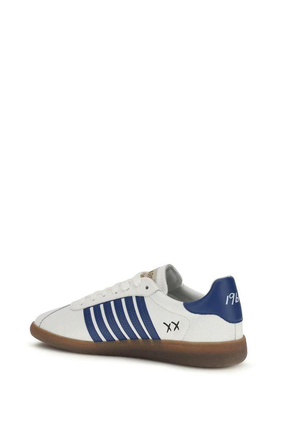 Dsquared² Weiße Bos Taurus Kalbsleder Chunky Sneaker by Dsquared²