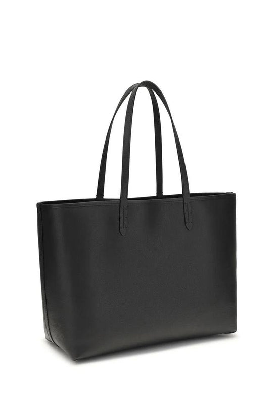 Burberry Schwarze Bos Taurus Kalbsleder Schultertasche by Burberry