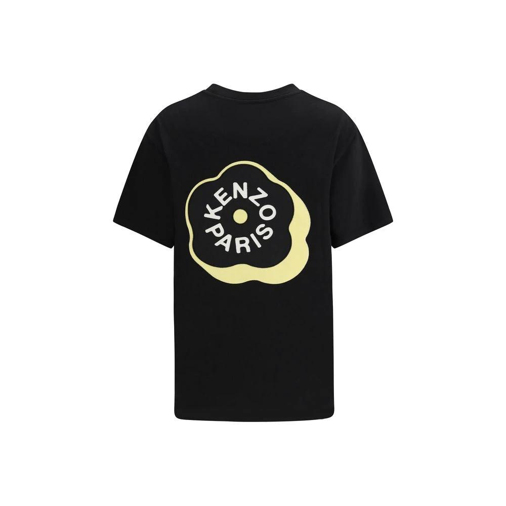 Kenzo Schwarzes Baumwoll-T-Shirt by Kenzo